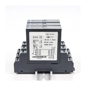 1 قطعة 12-28Vdc 4-20mA محول إشارات التناظرية الجهد إشارة الفاصل 35 مللي متر السكك الحديدية (4-20MA إلى 0-10V_1 في 2 خارج) in Kuwait