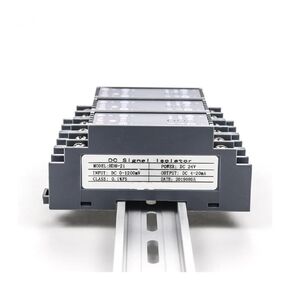 1pcs 1 Input 2 Output 4-20mA 0-10V Analog Signal Isolator 25.4X108X47mm(Others Contact Sales) in Kuwait