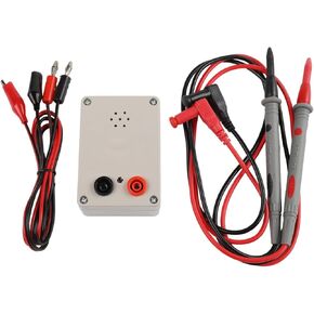 9V Buzzer Tester, Wire Continuity Detector with Sound Prompt for Cable Connection/PCB Electrical Circuit Detector, Battery Powered Continuity Meter(Continuity Tester with Pen & Clip Wire) in Kuwait