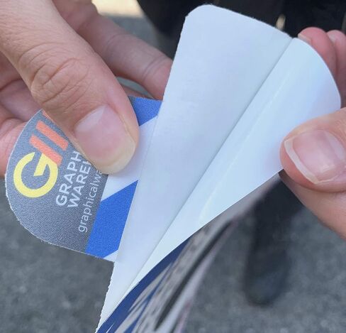 "Stop Look Out for Forklifts" - لافتة أرضية من الفينيل مغلفة من Graphical Warehouse - لافتات السلامة والأمن 5S، أداة الاتصال المرئي (18") in Kuwait