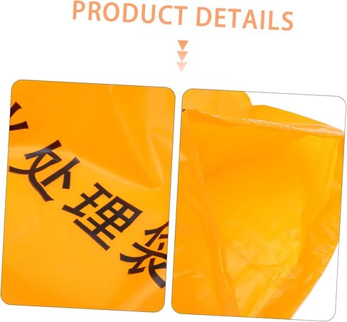 HEALLILY Veterinary Animal Carcass Bag 47X47X47 Inch Polyethylene Degradable Body Disposal Bag Suitable for Farm and Pet Dead Animal Collection in Saudi Arabia