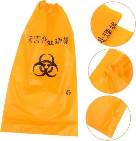 HEALLILY Veterinary Animal Carcass Bag 47X47X47 Inch Polyethylene Degradable Body Disposal Bag Suitable for Farm and Pet Dead Animal Collection in Saudi Arabia