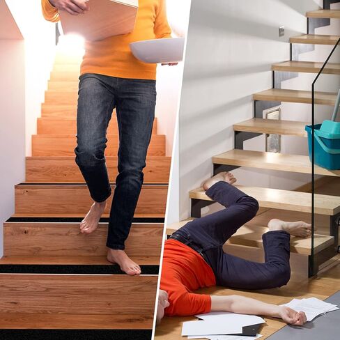 شريط مضاد للانزلاق مقاس 2 بوصة × 32 قدمًا، شريط قبضة لوح التزلج، شريط احتكاك، قبضة سوداء، مادة كاشطة للسلالم الخارجية/الداخلية، سلالم مداس آمنة غير قابلة للانزلاق، شريط جر أسود للأسطح الزلقة in Kuwait