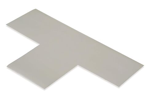 شريط تحديد الأرضيات الصلبة مقاس 3 بوصات من Mighty Line للسلامة والتحذير والتحذير من الرحلات والأرضيات وعلامات البليت، شديد التحمل، قشر والصق، لاصق، جودة صناعية، شرائط مقطوعة مسبقًا، 100 عبوة، أرجواني in Kuwait