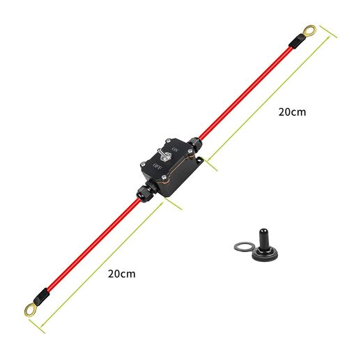 Inline Cord Switch Toggle Switch DC 12V 30A Waterproof in-Line Power Switch Two Position ON-Off Toggle Switchs Waterproof IP67, for Motorcycle Automotive and Marine etc(BD KG) in Saudi Arabia