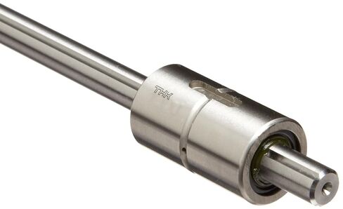 THK Steel Ball Spline Model LT, Single Nut Cylindrical Medium Torque, Shaft: 6mm Diameter x 100mm Length, Nut: 14mm Diameter x 25mm Length, Load Capacity: 486 lb in Saudi Arabia