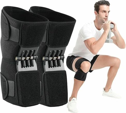 Knee Accessory Sport Booster - Adjustable Spring Clamp Allows Custom Tension, Perfect for Squatting Enthusiasts & Gym Training in Kuwait
