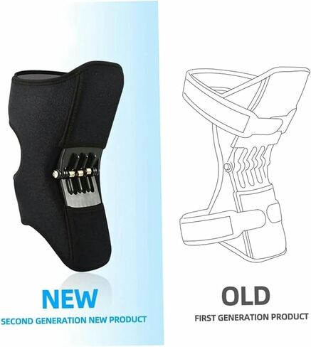 Knee Booster Joint Support Pad - Triple-Layer OK Composite Fabric, Washable & Breathable, Ideal for Football, Golf, Cycling & Daily Wear in Kuwait