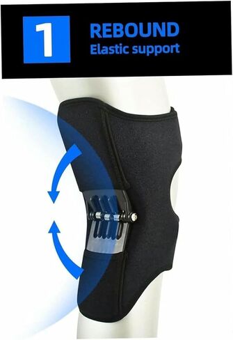 Knee Booster Joint Support Pad - Triple-Layer OK Composite Fabric, Washable & Breathable, Ideal for Football, Golf, Cycling & Daily Wear in Kuwait