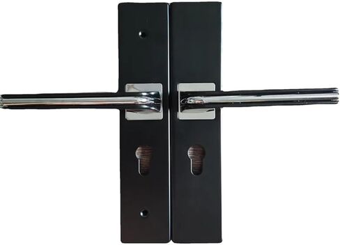 Room Door Lock Household Interior Black Mute Handle 1Pcs in Saudi Arabia