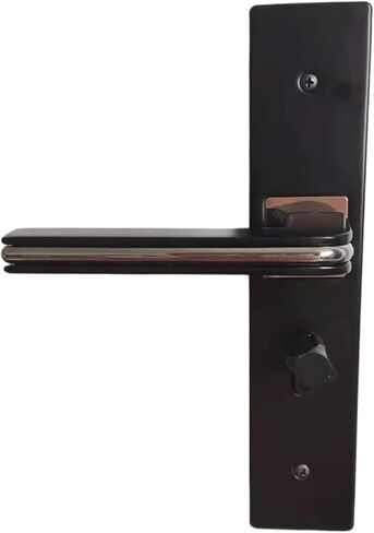 Room Door Lock Household Interior Black Mute Handle 1Pcs in Saudi Arabia