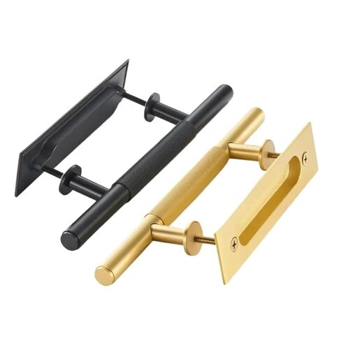 Dooroom Brass Sliding Door Handle Modern Push Pull 1Pcs(QBCF) in Saudi Arabia