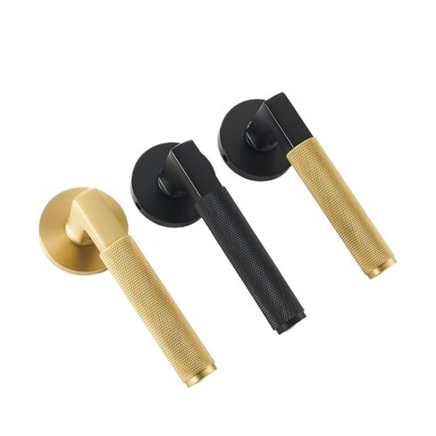 Dooroom Thumbturn Brass Door Lock Set Interior Wood Lever 1Pcs(SB) in Saudi Arabia