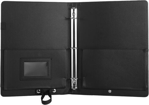 Choir Folder, PU Leather 3 Ring Choral Muisc Folder with Hand Strap, 13"X9.6" Sheet Music Folder, Music Binder for Piano Particle and Stage Performance in Saudi Arabia