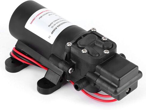 12V DC 1.0GPM 40PSI Diaphragm Pump High Pressure Self Priming 3 8in Barb Port for Car RV in Saudi Arabia
