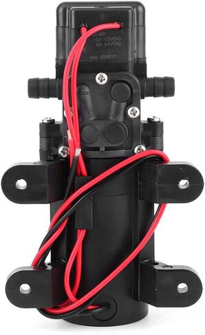 12V DC 1.0GPM 40PSI Diaphragm Pump High Pressure Self Priming 3 8in Barb Port for Car RV in Saudi Arabia