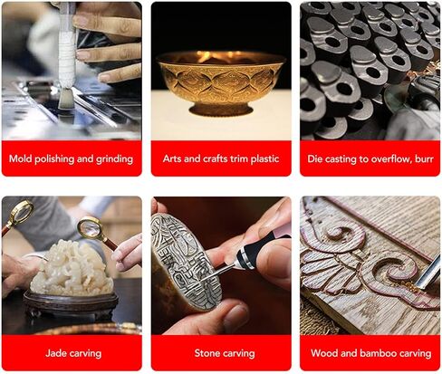 Electric Engraving Pen with Aluminum Alloy Body, Silver Finish, Mini Micro Engraver Design, Featuring Intelligent Overload Protection Chip for Safe, Ideal for Personaliz in Kuwait