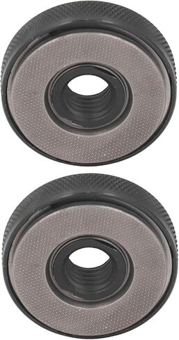 2PCS M14 Angle Grinder Flange Nuts with Quick Release Self Locking Pressure Plate, 47mm Diameter, Female Thread Ideal for Gemstone Blades, Grinding Cutting Wheels in Kuwait