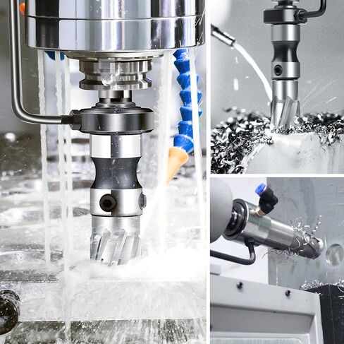 UpJiaflarish Carbide Annular Cutter，Mag Drill Bits with 2-3/8" Cutting Diameter, 1-3/8" Depth of Cut, 3/4" Weldon Shank for Magnetic Drill Press in Kuwait