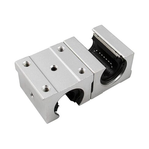 Professional 2 Sbr10 Sbr12 Sbr16 Sbr20 Sbr25 Linear Shaft Rod Rail Guide+4 Slide Bearing Blocks in Kuwait