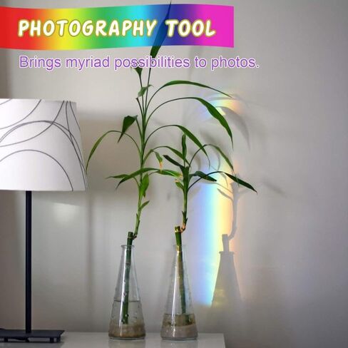 30 * 30 * 150Mm Triangular Crystal Prism, Optical Glass Prisma, Prisms Photography Filter, Spectrum Physics Prisme for Photo in Saudi Arabia