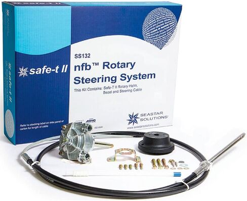 Dometic Seastar NFB (No Feedback) Safe-T II Rotary Steering Kit, SS13213, 13ft.,Multicoloured in Kuwait