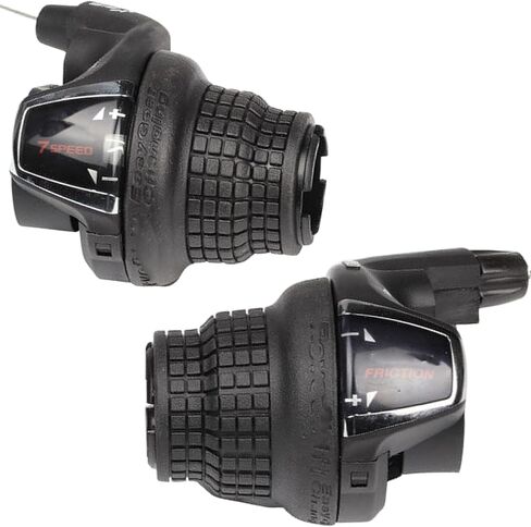 2-Pcs Bike Right Shift Lever, SL-RS35 3 Speed and SL-RS35 6 Speed Bicycle Twist Grip Gear, Bike Handle Shifter for Mountain Bicycle Commuter Bike Folding Bike in Kuwait