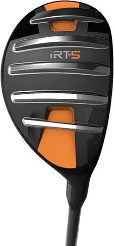 iRT-5 Hybrid – Fairway Golf Club for Men & Women – Unique “Machete Rails" Cut Through Grass Effortlessly for High, Long Approach Shots in Kuwait