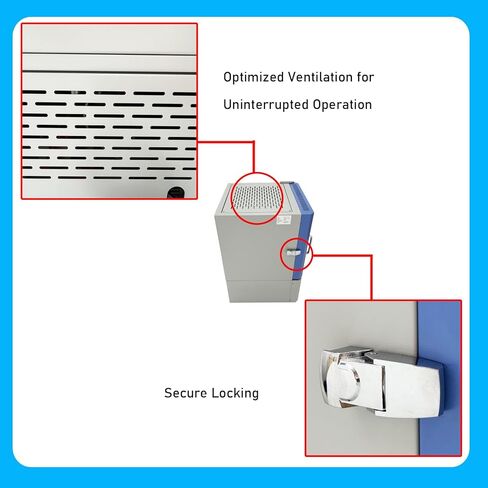 110V 2.5KW 1200°C Programmable Muffle Furnace for Laboratory Sintering & Heat Treatment 51-Stage PID Control 5.90"*5.90"*5.90" in Kuwait