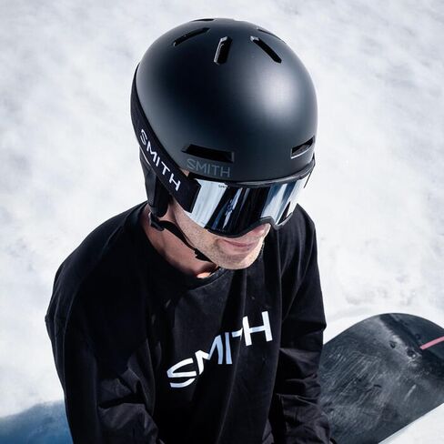 Smith Rodeo Round Contour Snow Helmet – Adult Ski & Snowboard Helmet with MIPS Technology, Adjustable Fit, Ear Padding & Ventilation in Saudi Arabia