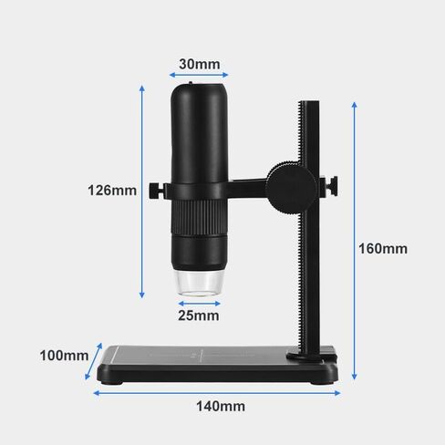 1600X Professional with 8 LED Endoscope Camera Magnifier for Phone PC Coin Soldering Tool in Saudi Arabia