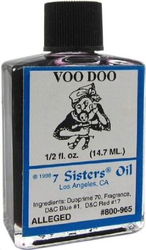 INDIO Voodoo Oil by 7 Sisters of New Orleans 1/2 fl. oz. (14.7ml) in Saudi Arabia