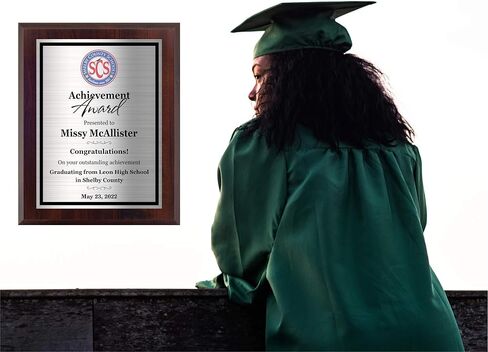Awards4U Achievement Award Plaque for Employee Recognition and Appreciation - Add a Logo to Your Custom Plaque - 8x10 - Personalize Now! in Saudi Arabia