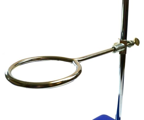 مجموعة EISCO مكونة من 4 قطع - حامل معوجة مستطيل، وقضيب، ومشبك وحلقة - قاعدة فولاذية مقاس 8 × 5 بوصة، وقضيب من الفولاذ المقاوم للصدأ مقاس 23.6 بوصة، وحلقات دعم فولاذية مقاس 3 بوصات، ومشبك مطلي بثلاثة شوكات in Saudi Arabia