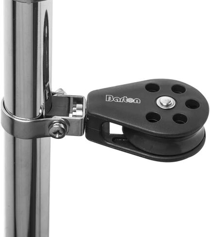 Barton 3 45mm Plain Bearing Pulley Block Stanchion Lead Block by Barton Marine in Saudi Arabia