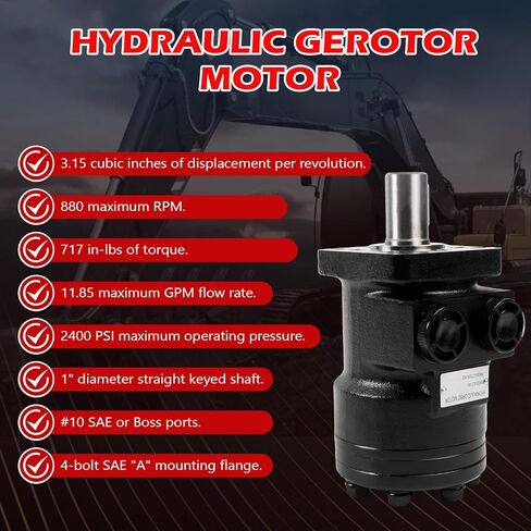 1 قطعة 151-7061 استبدال المحرك الهيدروليكي BM1H-50-H4RS in Saudi Arabia