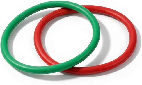 2pcs أساور مطاطية بالأبيض والأسود للرجال - سوار سوار سوار للرجال الهيب هوب نطاقات معصم مطاطية مخصصة in Kuwait