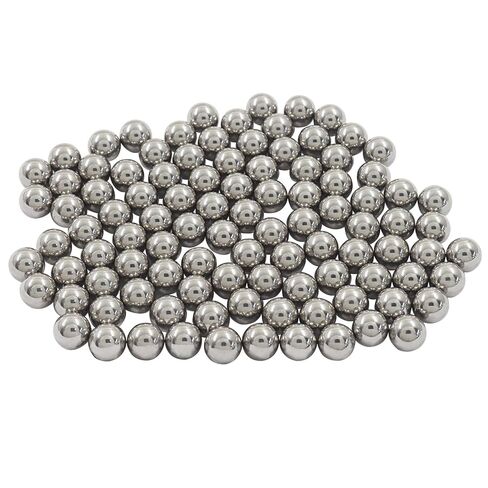 Bivethoi 100 Pack Carbon Steel Bearing Balls, 6mm Precision Steel Balls Polished Bearing Balls for Industrial Equipment/DIY Enthusiasts in Saudi Arabia