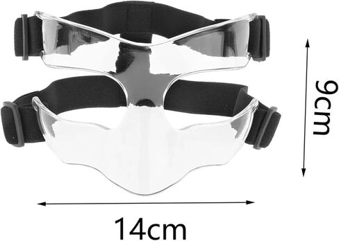 Basketball Training Mask Adults Unisex Basketball Mask Boxing Nose Protector Football Guard Soccer Gym Softball Workout Face Protection Light in Kuwait