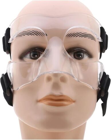 Basketball Training Mask Adults Unisex Basketball Mask Boxing Nose Protector Football Guard Soccer Gym Softball Workout Face Protection Light in Kuwait