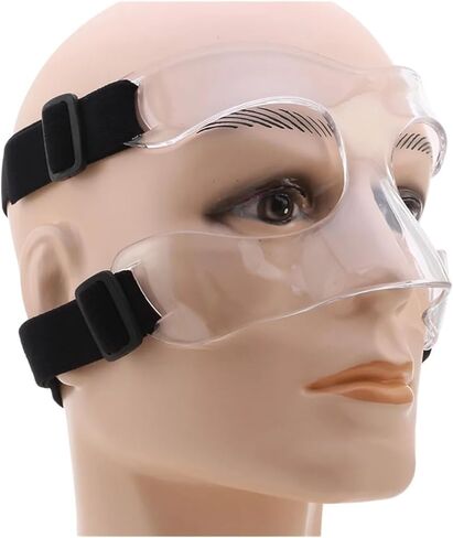 Basketball Training Mask Adults Unisex Basketball Mask Boxing Nose Protector Football Guard Soccer Gym Softball Workout Face Protection Light in Kuwait