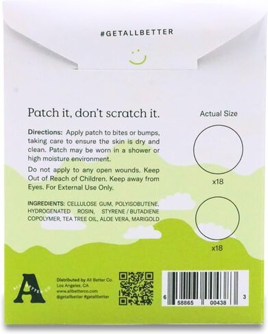 Don't Scratch that Patches for Mosquito and Bug Bite Itch Relief in 2 Convenient Sizes (36 Pack) in Saudi Arabia