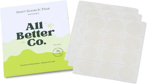 Don't Scratch that Patches for Mosquito and Bug Bite Itch Relief in 2 Convenient Sizes (36 Pack) in Saudi Arabia