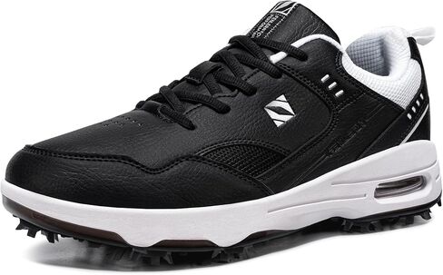 FENLERN Mens Golf Shoes Spikeless Breathable Lightweight Non Slip Golf Shoes for Men F058 in Kuwait