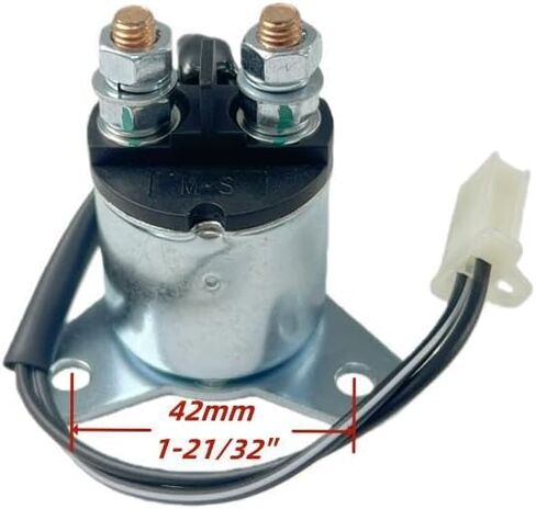 Starter Solenoid Replacement for DuroMax XP12000HX (457cc) & XP13000E / XP13000X / XP13000EH / XP13000DX / XP13000HX / XP13000HXT (500cc) Electric Start Portable Generators in Saudi Arabia