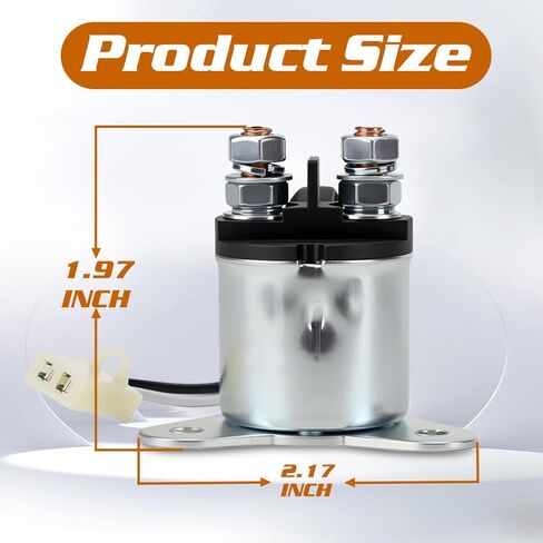 محرك Starter 2Wire Solenoid متوافق مع جميع الطاقة 7500W Gentron 10000W 12000 استبدال المولد لـ APGG10000 APGG7500 مولد البنزين المحمول جزازة العشب مضخة مياه 12V/24V Universal Fit in Kuwait