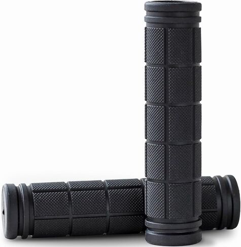2PCS Bike Handlebar Grips, Non-Slip Rubber Grips for Mountain MTB BMX Scooter Beach Cruiser Razor Folding Bicycle - Soft Ergonomic Handle Grips for Adults & Kids, Comfortable Replacement Hand Grips in Saudi Arabia