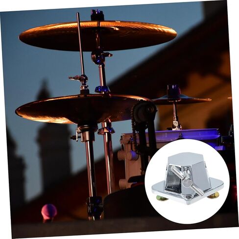 Kisangel Alloy Base for Tom Drum Legs Sturdy Drum Leg Mount Adjustable Height Sturdy for Percussion Accessories in Saudi Arabia