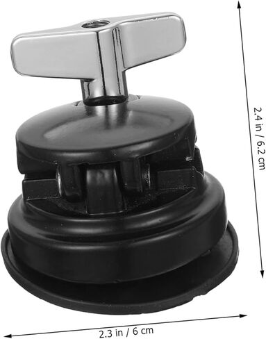 Drum Mount Bracket Floor Tom Leg Holder for Drum Durable Plated Tom Stand Portable Drum Kit Accessories for Professional Musicians in Saudi Arabia