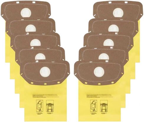 AH10232 أكياس مكنسة ذات ياقة محكمة الغلق لهوفر تجاري سكني MPWR 40 فولت مكنسة كهربائية خلفية لاسلكية CH93619، CH93600-10Pcs in Kuwait